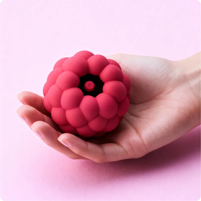 Berri Clitoral Vibrator — in hand